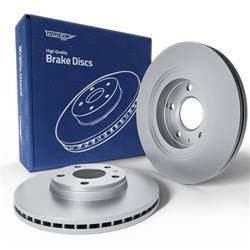 2x Les disques de frein pour Audi A4 B7 Avant, Berline (2004-2008) - ventilé - 280mm - Tomex - TX 70-21 (essieu arrière)