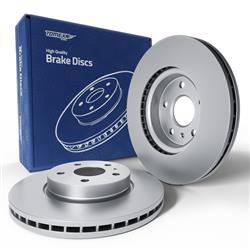 2x Les disques de frein pour Chevrolet Aveo T300 Hayon, Berline (2011-....) - ventilé - 276mm - Tomex - TX 72-49 (essieu avant)