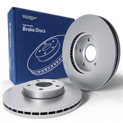 2x Les disques de frein pour Ford C-Max I Monospace (2007-2010) - ventilé - 278mm - Tomex - TX 71-11 (essieu avant)