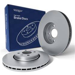 2x Les disques de frein pour Renault Scenic I Monospace (1997-2003) - ventilé - 280mm - Tomex - TX 70-22 (essieu avant)