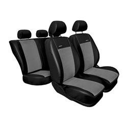 Housses de siège sur mesure pour Seat Cordoba II Standard Berline (2002-2008) sièges standard - housse siege voiture - couverture siege - Auto-Dekor - Premium - gris