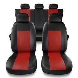 Housses de siège universelles pour Audi A6 C4, C5, C6, C7, C8 (1994-2019) - housse siege voiture universelles - couverture siege - rouge - Auto-Dekor - Comfort