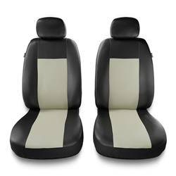 Housses de siège universelles pour Chevrolet Lacetti (2004-2009) - housse siege voiture universelles - couverture siege conducteur - beige - Auto-Dekor - Comfort 1+1