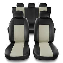 Housses de siège universelles pour Ford Mondeo MK4, MK5 (2007-2021) - housse siege voiture universelles - couverture siege - beige - Auto-Dekor - Comfort