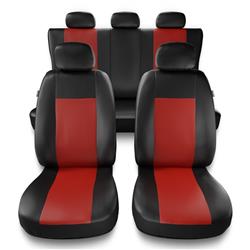 Housses de siège universelles pour Ford Mondeo MK4, MK5 (2007-2021) - housse siege voiture universelles - couverture siege - rouge - Auto-Dekor - Comfort