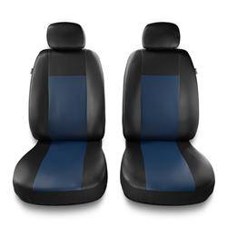 Housses de siège universelles pour Mitsubishi Space Star (2014-2019) - housse siege voiture universelles - couverture siege conducteur - bleu - Auto-Dekor - Comfort 1+1