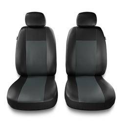 Housses de siège universelles pour Opel Grandland X (2017-2019) - housse siege voiture universelles - couverture siege conducteur - gris - Auto-Dekor - Comfort 1+1