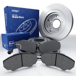 Plaquettes + disques de frein pour Fiat Ducato III Van (2006-....) - Tomex - TX 12-45 + TX 70-19 (essieu avant)