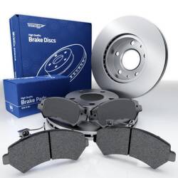 Plaquettes + disques de frein pour Fiat Ducato III Van (2006-....) - Tomex - TX 14-40 + TX 70-60 (essieu avant)