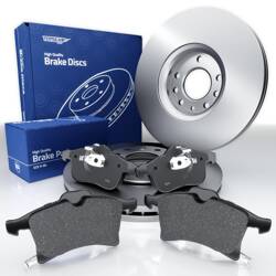 Plaquettes + disques de frein pour Opel Astra H Hayon, Cabriolet, Break (2004-2014) - Tomex - TX 13-00 + TX 72-03 (essieu avant)