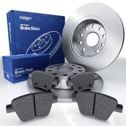 Plaquettes + disques de frein pour Volkswagen Beetle Hayon, Cabriolet (2011-2019) - Tomex - TX 16-59 + TX 72-45 (essieu arrière)