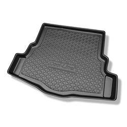 Tapis de coffre pour Alfa Romeo 159 Berline (09.2005-2011) - bac de coffre - protection de coffre voiture - Aristar - Cool liner - avec roue de secours taille normale