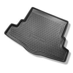 Tapis de coffre pour Alfa Romeo 159 Berline (09.2005-2011) - bac de coffre - protection de coffre voiture - Aristar - Cool liner - sans roue de secours complète