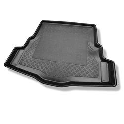 Tapis de coffre pour Alfa Romeo 159 Berline (09.2005-2011) - bac de coffre - protection de coffre voiture - Aristar - Standard - avec roue de secours taille normale