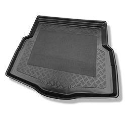 Tapis de coffre pour Alfa Romeo 159 Sportwagon (09.2005-2011) - bac de coffre - protection de coffre voiture - Aristar - Standard - plancher abaissé du coffre ; coffre sans insert en mousse sous le plancher du coffre