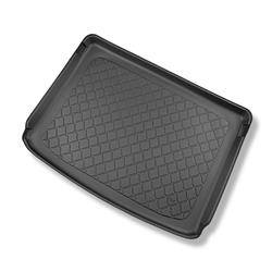 Tapis de coffre pour Audi A3 8Y Sportback (03.2020-....) - bac de coffre - protection de coffre voiture - Aristar - Guardliner - coffre supérieur; plancher amovible en la position la plus haute