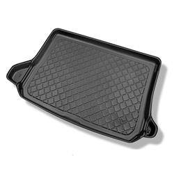 Tapis de coffre pour Audi Q2 GA SUV (10.2016-....) - bac de coffre - protection de coffre voiture - Aristar - Guardliner - sur le plancher amovible du coffre en la position haute (seuil de chargement plat); cavités amovibles