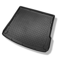 Tapis de coffre pour Audi Q7 4L SUV (03.2006-05.2015) - bac de coffre - protection de coffre voiture - Aristar - Guardliner - 5/7 places; 3e rangée abaissée