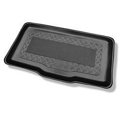 Tapis de coffre pour Fiat Panda III Hayon (03.2012-....) - bac de coffre - protection de coffre voiture - Aristar - Standard - coffre inférieur