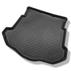 Tapis de coffre pour Ford Mondeo IV Hayon (09.2007-12.2014) - bac de coffre - protection de coffre voiture - Aristar - Guardliner - avec roue de secours à usage temporaire ou kit de réparation