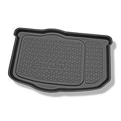 Tapis de coffre pour Kia Soul I SUV (01.2009-02.2014) - bac de coffre - protection de coffre voiture - Aristar - Cool liner - coffre inférieur