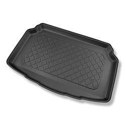 Tapis de coffre pour Mazda 2 IV Hybrid Hayon (03.2022-....) - bac de coffre - protection de coffre voiture - Aristar - Guardliner - coffre inférieur; sans plancher double du coffre