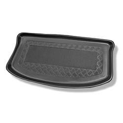 Tapis de coffre pour Opel Agila B Hayon (01.2008-11.2014) - bac de coffre - protection de coffre voiture - Aristar - Standard - pour les modèles è fond double = coffre supérieur