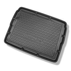 Tapis de coffre pour Peugeot 3008 I SUV (05.2009-10.2016) - bac de coffre - protection de coffre voiture - Aristar - Cool liner - coffre inférieur