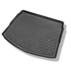 Tapis de coffre pour Renault Megane IV Estate (09.2016-....) - bac de coffre - protection de coffre voiture - Aristar - Guardliner - coffre supérieur (seuil de chargement plat); plancher amovible en la position la plus basse; non pour E-Tech Plug-in Hybri