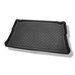 Tapis de coffre pour Renault Trafic III Van (09.2014-....) - bac de coffre - protection de coffre voiture - Aristar - Guardliner - version courte (short); version pour le transport de passagers (break / tour); derriere 3e rangée de sieges; sièges non coul