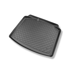 Tapis de coffre pour Skoda Scala Hayon (04.2019-....) - bac de coffre - protection de coffre voiture - Aristar - Guardliner - coffre inférieur (sans plancher multi-fonctions)