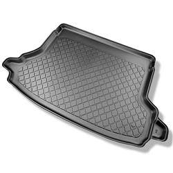 Tapis de coffre pour Subaru Forester V SK e-Boxer SUV (06.2019-2024) - bac de coffre - protection de coffre voiture - Aristar - Guardliner - avec / sans subwoofer; possibilité de couper l'oreille droite