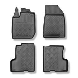 Tapis de sol en TPE pour Dacia Duster II SUV (01.2018-05.2024) - tapis de voiture - noir - Aristar - Guardliner