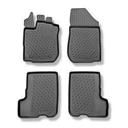 Tapis de sol en TPE pour Dacia Sandero II Hayon (12.2012-12.2020) - tapis de voiture - noir - Aristar - Cool liner