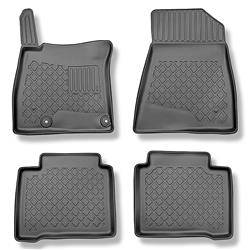 Tapis de sol en TPE pour Kia Niro II (SG2) SUV (06.2022-....) - tapis de voiture - noir - Aristar - Guardliner - pour version HEV hybride