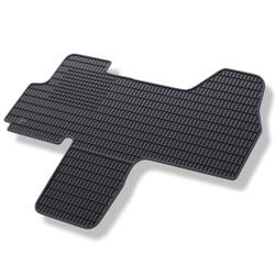 Tapis de sol en caoutchouc pour Fiat Ducato III (2007-2014) - tapis de voiture - noir - Geyer & Hosaja - 846/1C