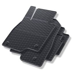 Tapis de sol en caoutchouc pour Mazda 6 III (2012-....) - tapis de voiture - noir - Geyer & Hosaja - 862/4C