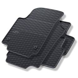 Tapis de sol en caoutchouc pour Volkswagen up! (2011-2023) - tapis de voiture - noir - Geyer & Hosaja - 814/4C