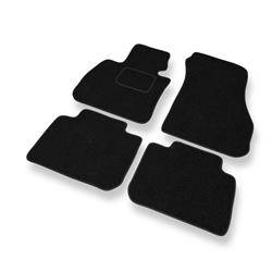 Tapis de sol feutre pour BMW X2 (2018-....) - tapis de voiture - noir - DGS Autodywan