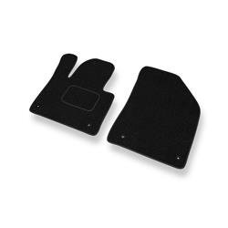 Tapis de sol feutre pour Citroen C5 III (2008-2017) - tapis de voiture - noir - DGS Autodywan