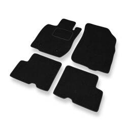 Tapis de sol feutre pour Dacia Duster I (2010-2017) - tapis de voiture - noir - DGS Autodywan