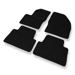 Tapis de sol feutre pour Ford C-Max I (2003-2010) - tapis de voiture - noir - DGS Autodywan