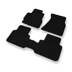 Tapis de sol feutre pour Honda CR-V I (1995-2001) - tapis de voiture - noir - DGS Autodywan