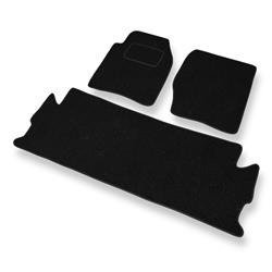 Tapis de sol feutre pour Land Rover Discovery II (1998-2004) - tapis de voiture - noir - DGS Autodywan