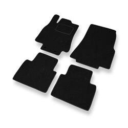 Tapis de sol feutre pour Mercedes-Benz Classe B W245 (2005-2011) - tapis de voiture - noir - DGS Autodywan