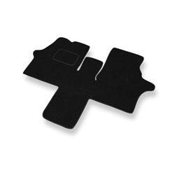 Tapis de sol feutre pour Mercedes-Benz Vito W638 (1996-2003) - tapis de voiture - noir - DGS Autodywan