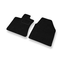 Tapis de sol feutre pour Nissan Qashqai I (2007-2013) - tapis de voiture - noir - DGS Autodywan