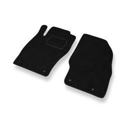 Tapis de sol feutre pour Opel Corsa D (2006-2014) - tapis de voiture - noir - DGS Autodywan