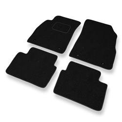 Tapis de sol feutre pour Opel Insignia I (2008-2017) - tapis de voiture - noir - DGS Autodywan