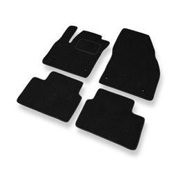 Tapis de sol feutre pour Opel Meriva B (2010-2017) - tapis de voiture - noir - DGS Autodywan